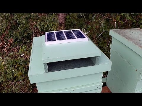 Solar Beehive Cooler