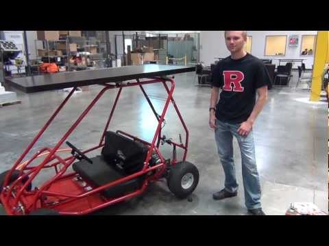 Solar Powered Go Kart, Clip 1/2