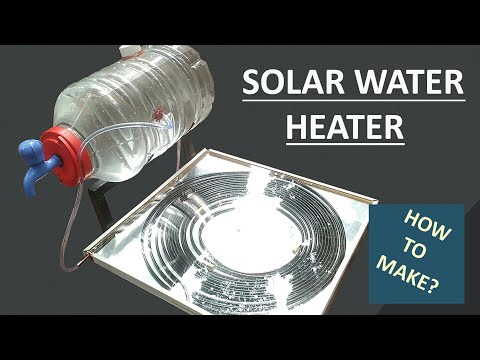 Solar Water Heater DIY | How to Make Tutorial