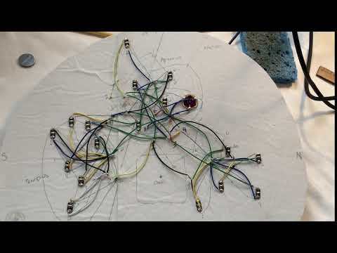 Soldering Constellation Clock 1