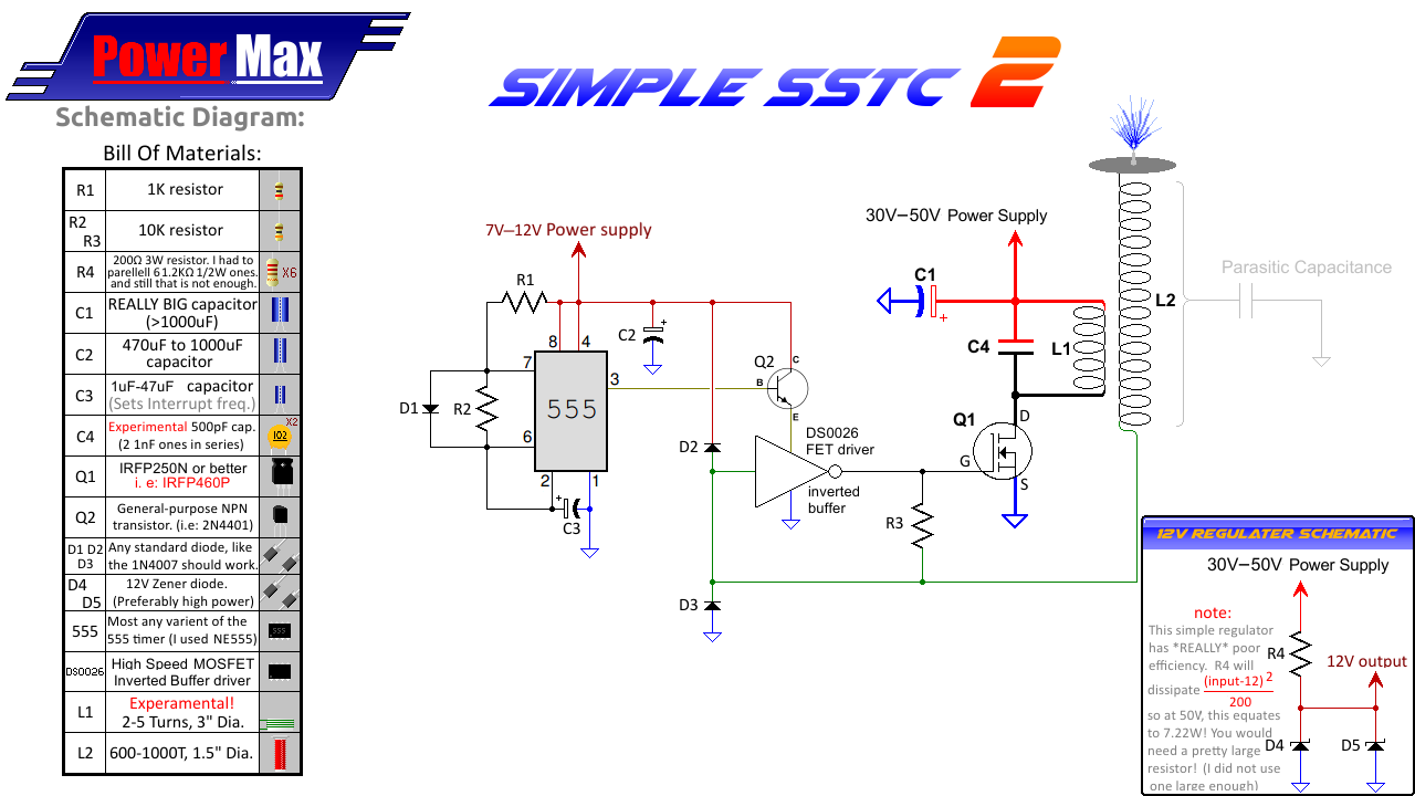 Solid State Tesla Coil Slayer Exciter rev 2 with regulator.png