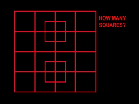 Solution to &amp;quot;How Many Squares?&amp;quot;