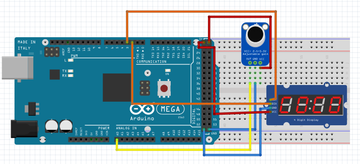 Sound Sensor and 4 Digit 7 Segment Display Schematic.PNG