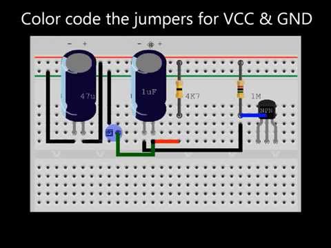 Sound to Light Control - Virtual Bread Board How-To