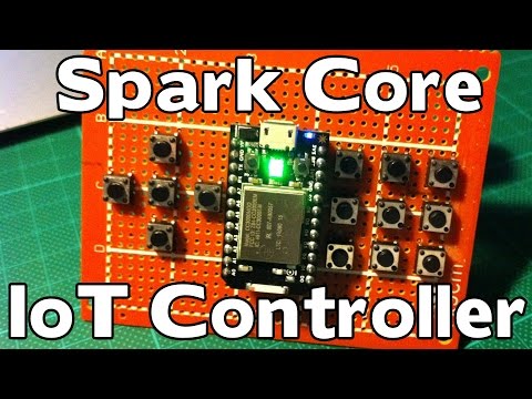 Spark Core IoT Controller using MQTT