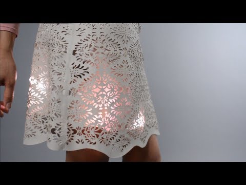 Sparkle Skirt with Flora Motion Sensor #Adafruit