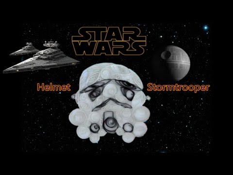 Speed Quilling Star Wars: Helmet Stormtrooper