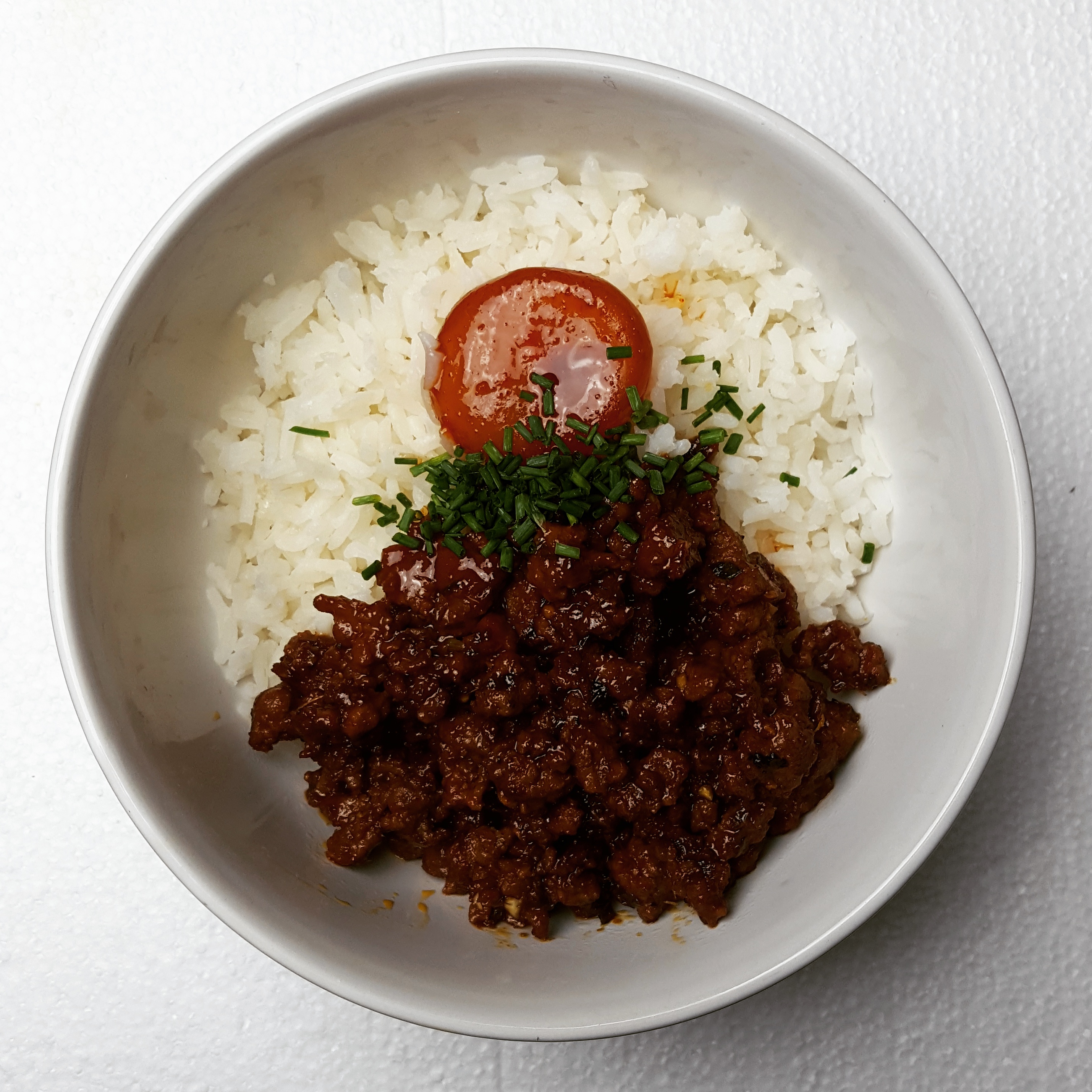 Spicy Beef &amp; Cured Yolk Rice Bowl Main.jpg