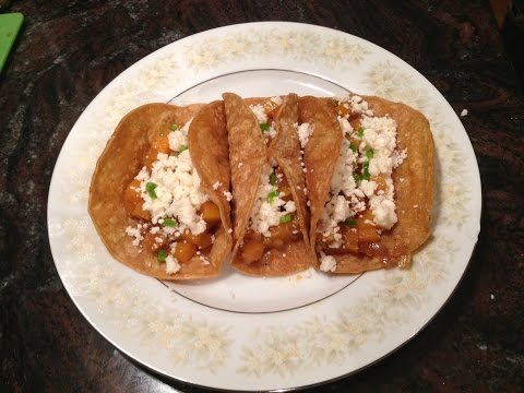 Spicy Butternut Squash Tacos