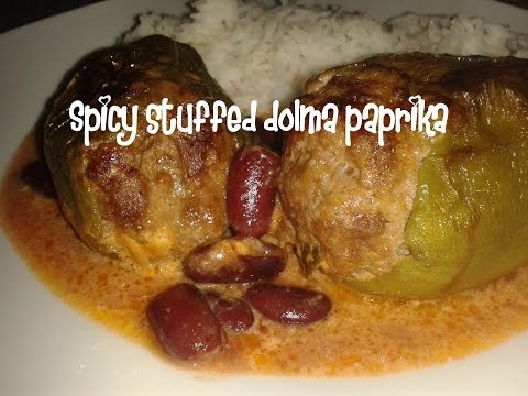 Spicy stuffed dolma paprika recipe