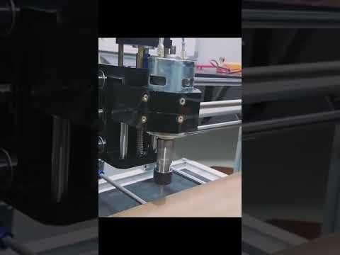 Spindle Run Test of New Upgrade 5050 CNC Machine. #cnc #3018 #5050 #newmachine #shorts