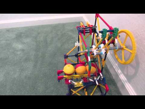 Spinning Push Lift: a Knex Ball Machine Lift