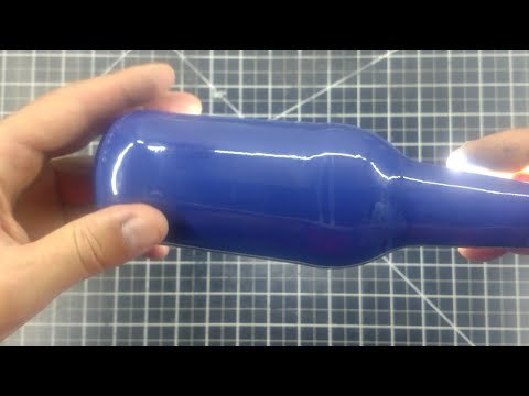 Spray Paint the Inside of a Glass Bottle