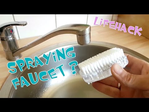 Spraying Faucet Lifehack