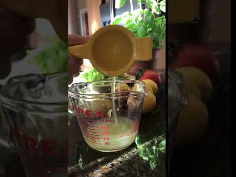 Squeezing Lemon Juice