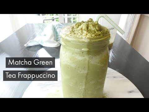 Starbucks Matcha Green Tea Frappuccino | Starbucks Copycat