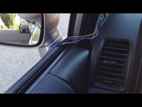 Stationary test of ultrasonic blind spot detector