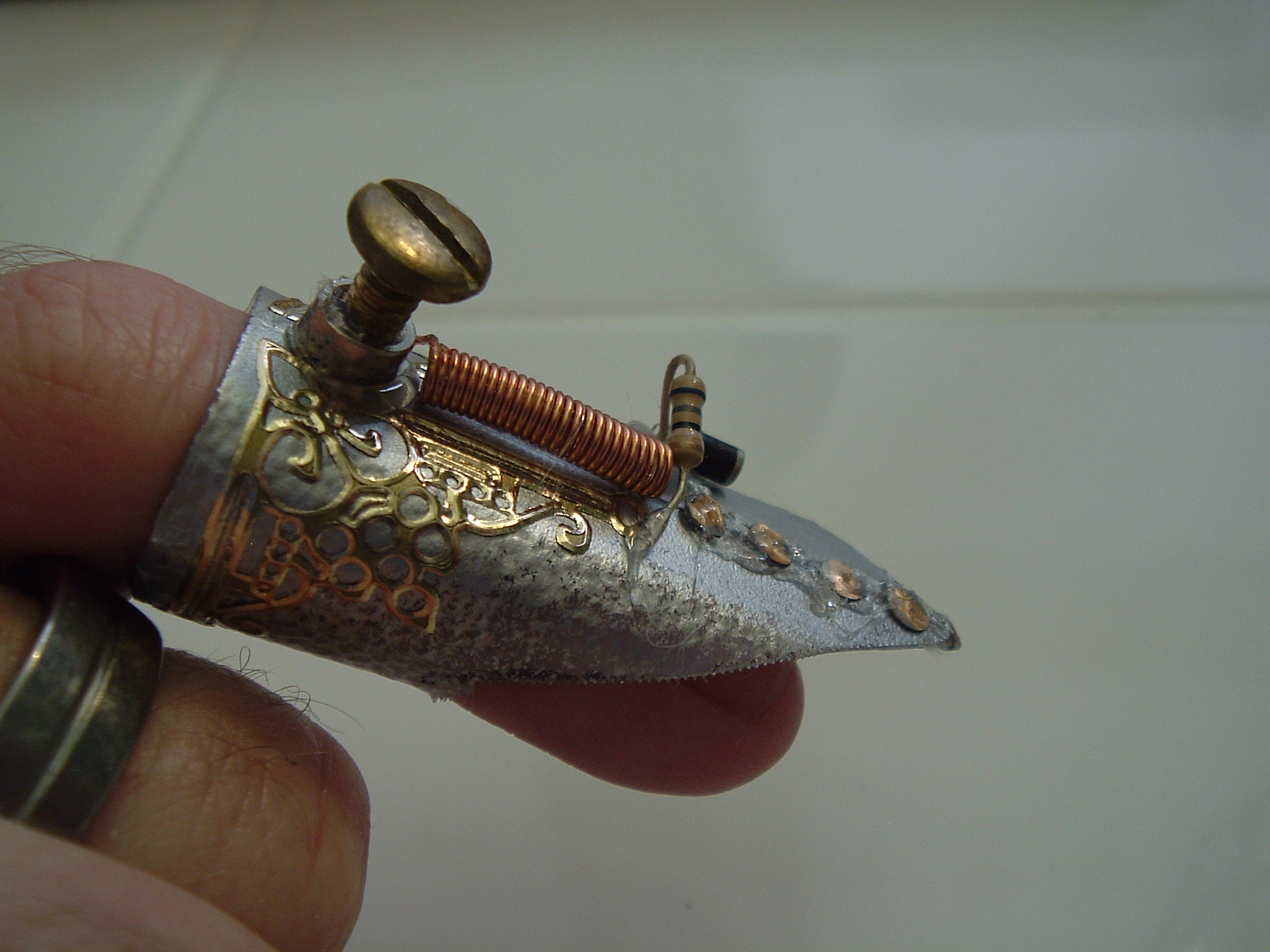 Steampunk Finger Stylus