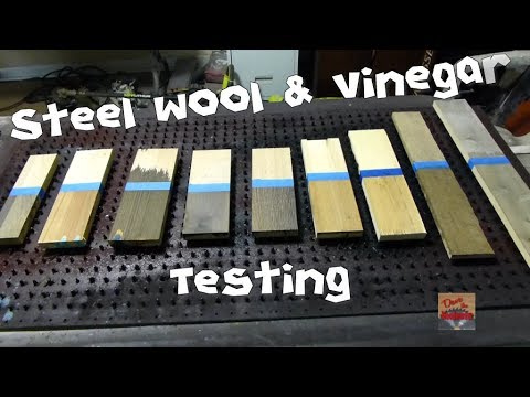 Steel Wool &amp;amp; Vinegar Testing