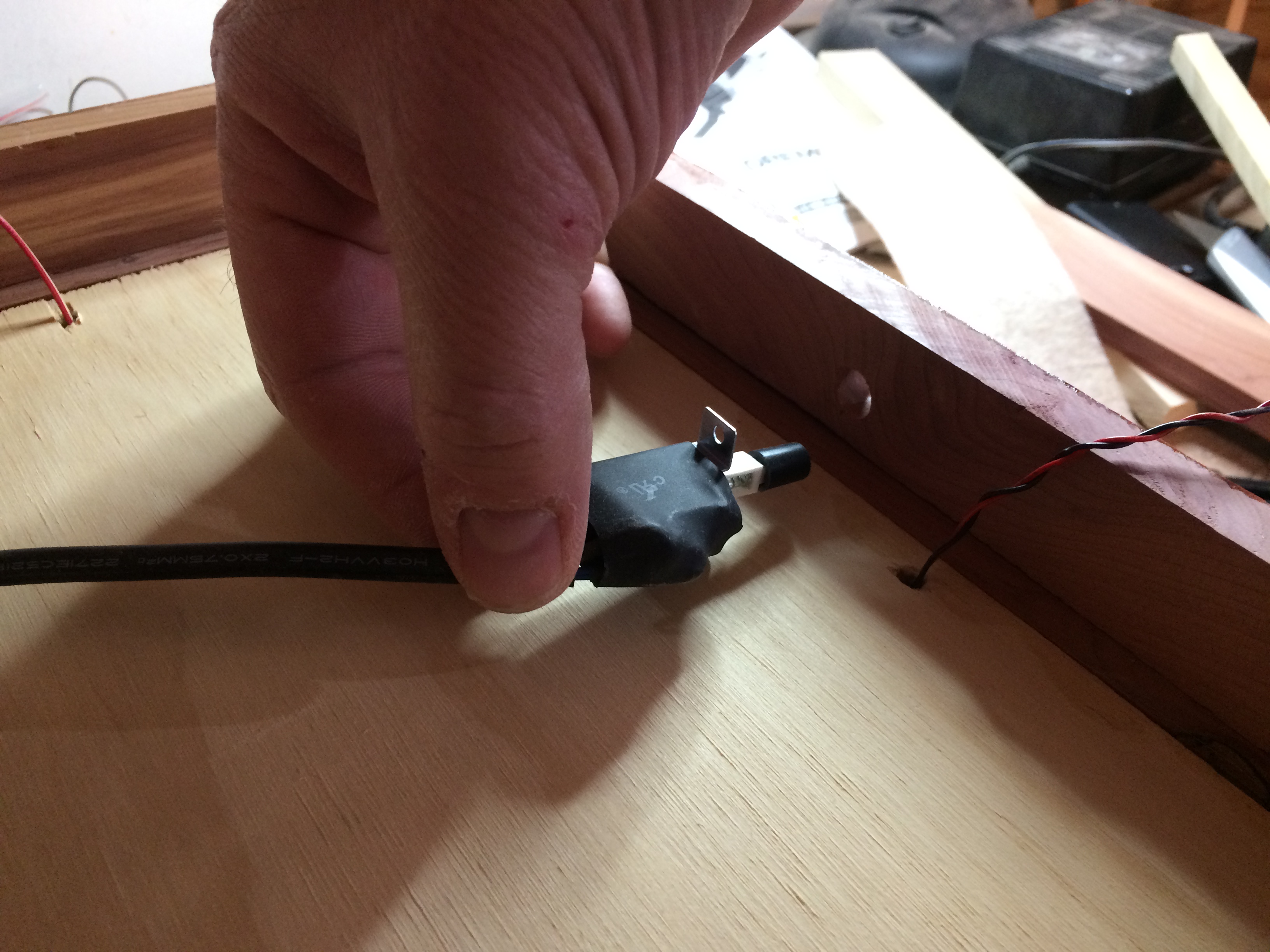 Step 16 - Installing the switch.JPG