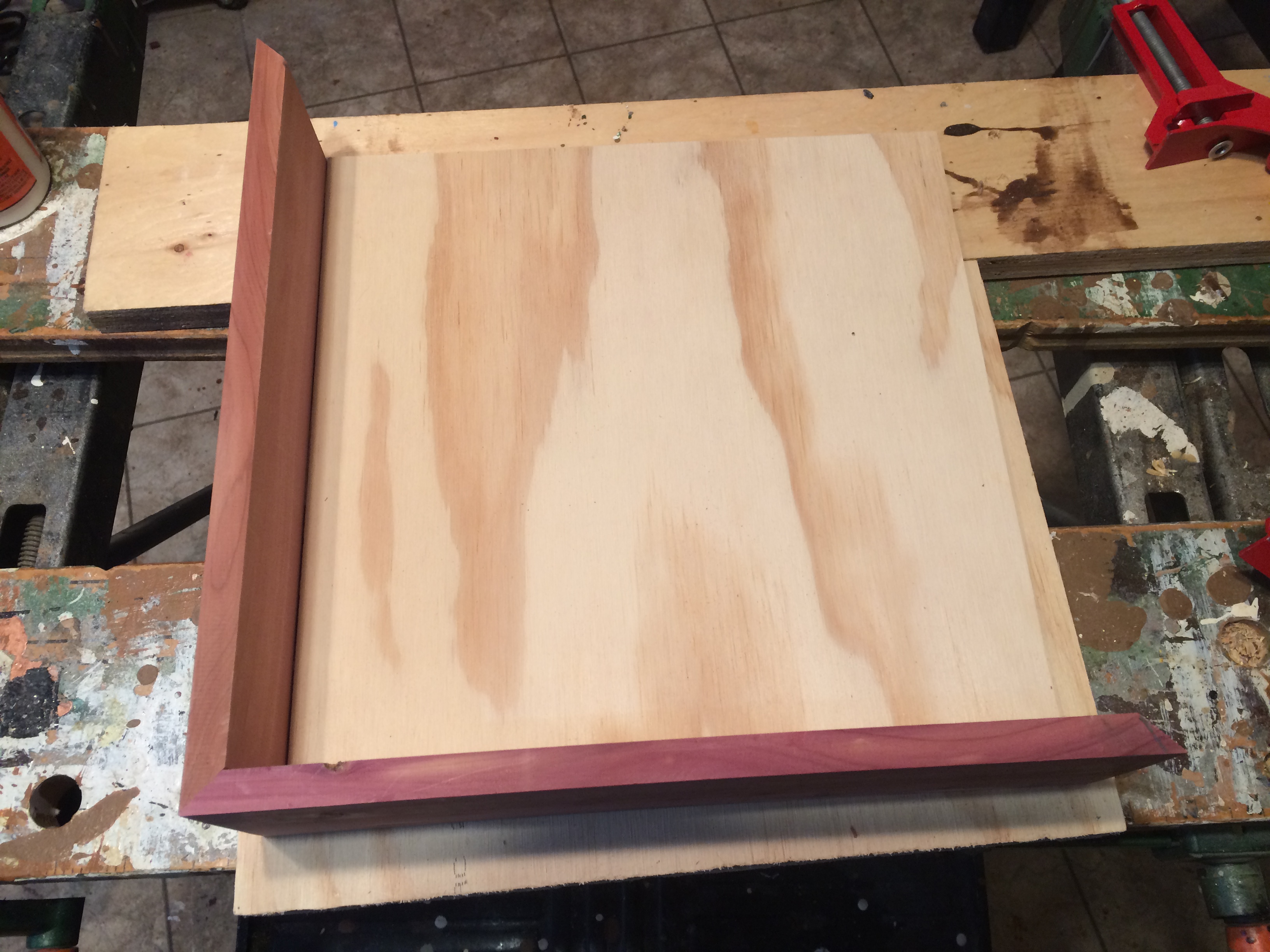 Step 2 - after gluing corner.JPG