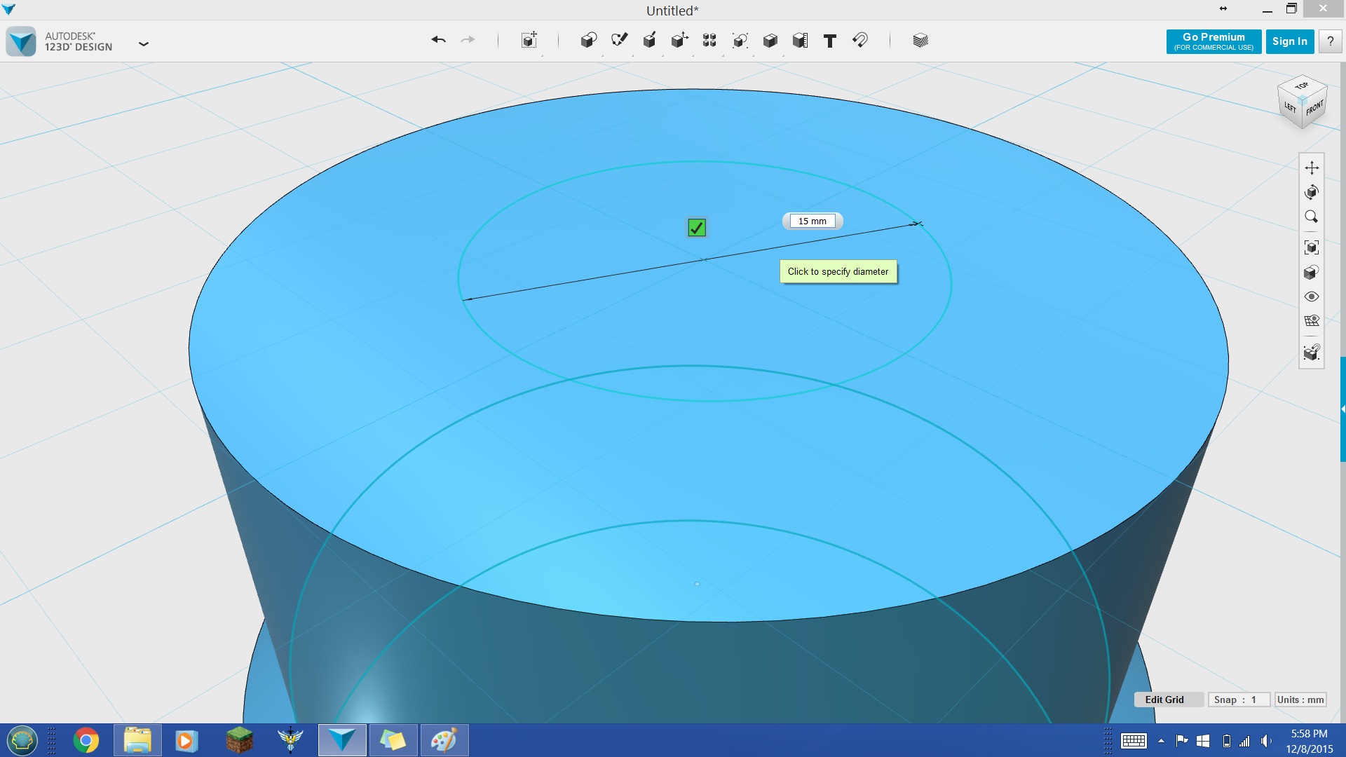 Step 6 - Circle #1 with diameter.jpg