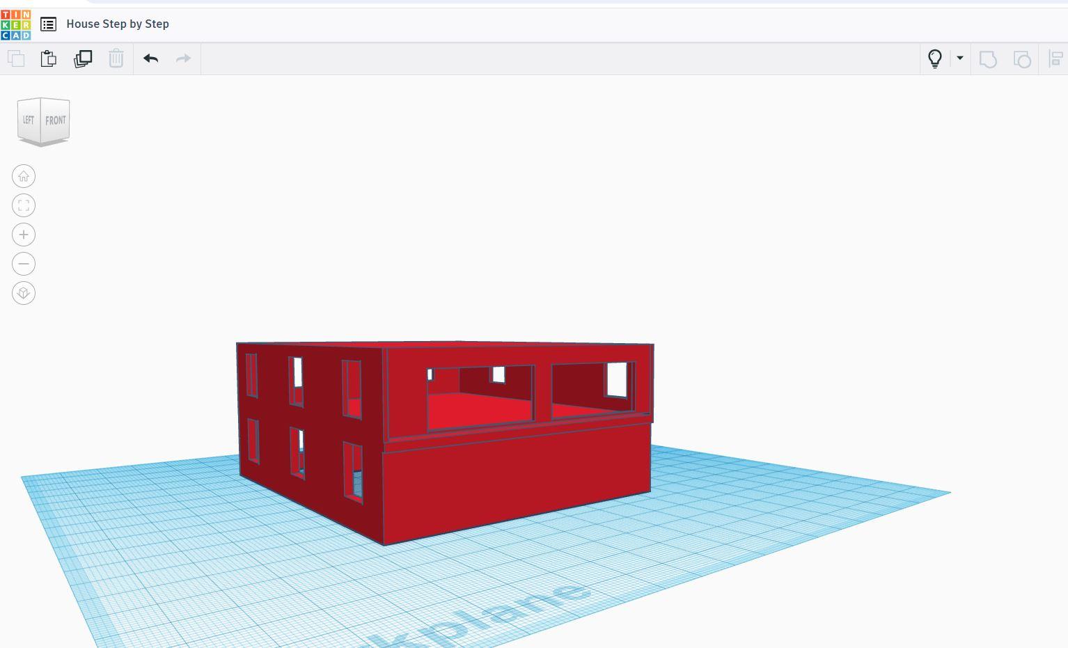 Step 7 Group hole and walls to make windows.JPG