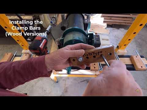 Step 7 Mounting a MikroBeamer and Loading Clamp Bars