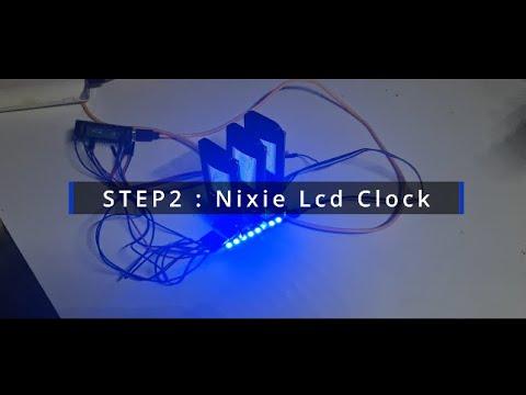 Step2 : Nixie LCD Clock Write Program 4LCD
