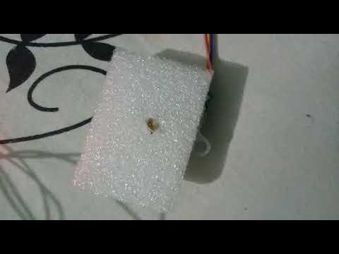 Stepper motor with esp32 result of my project