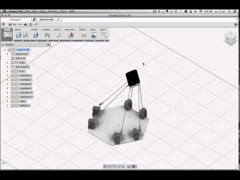 StewartPlatform (fusion modeling and simulation)