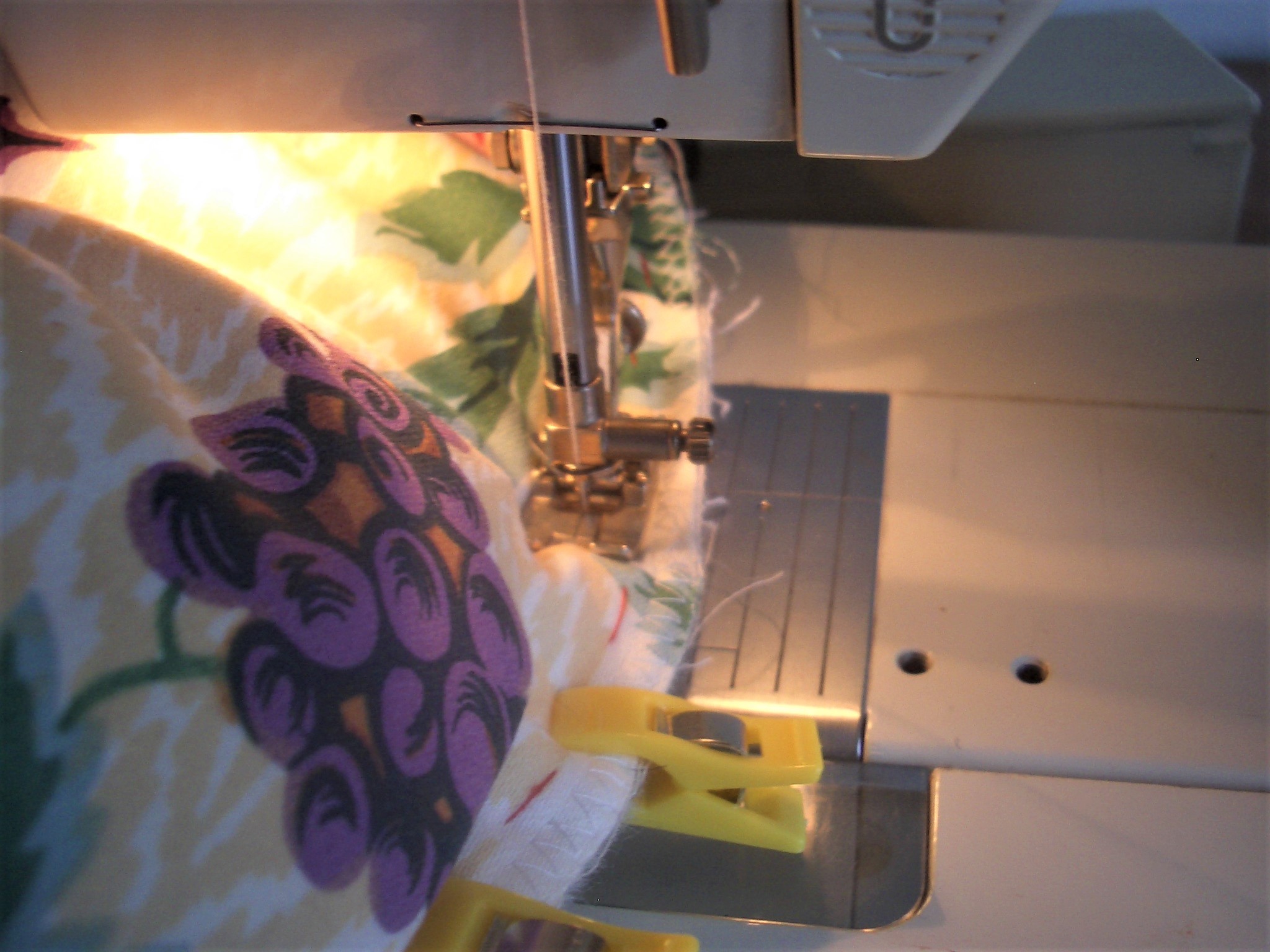 Stitching the side seam.JPG