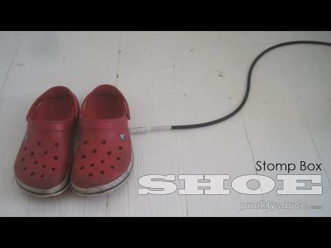 Stomp box shoe