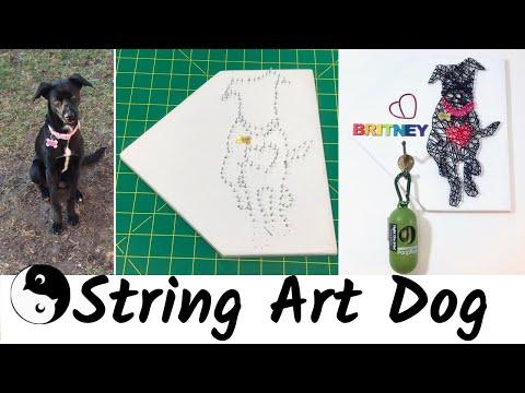 String Art Dog | Birdz of a Feather