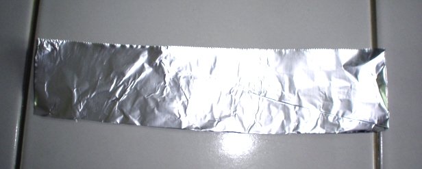 Strip of Aluminum foil.JPG