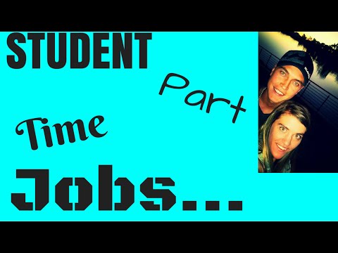 Student part time jobs | How to work part time jobs as a student | Discover how to TODAY!