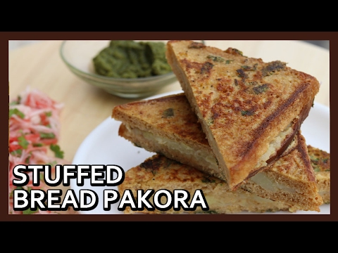 Stuffed Bread Pakora Recipe | Aloo Bread Pakora Recipe | Healthy Tea Time Snack by Healthy Kadai