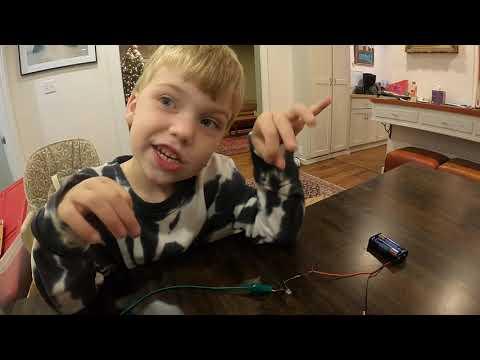 Sullivan designed and built a flashlight