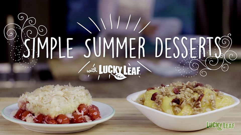 Summer Desserts from Lucky Leaf