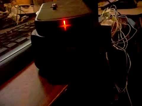 Sunpak AP-200W Arduino Hack (Auto Pan/Tilt Demo)