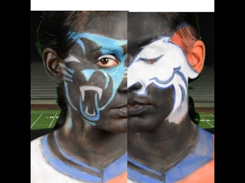 Super Bowl 50 2016 Panthers vs Broncos makeup