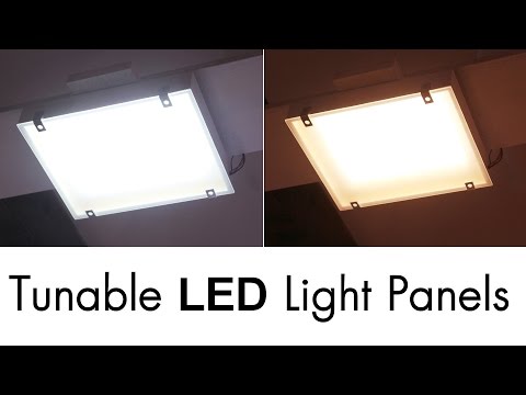 Super Bright Tunable LED Light Panels