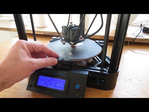 Super Easy Calibration/Leveling !!! for your Anycubic Kossel 3D printer