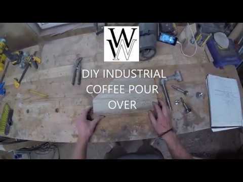 Super Easy DIY Industrial Coffee Pour Over