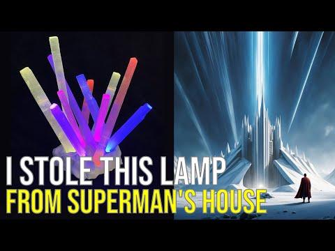 Superman's Desk Lamp