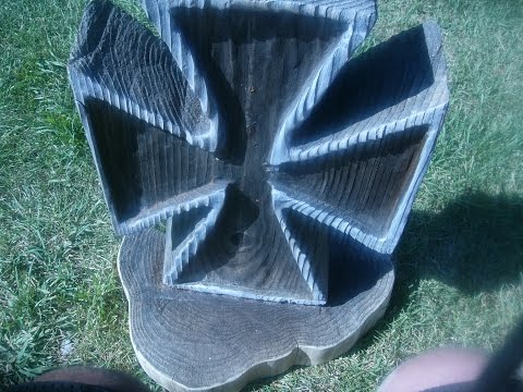 THE &amp;quot;WOOD&amp;quot; IRON CROSS--- LAST SUMMER---
