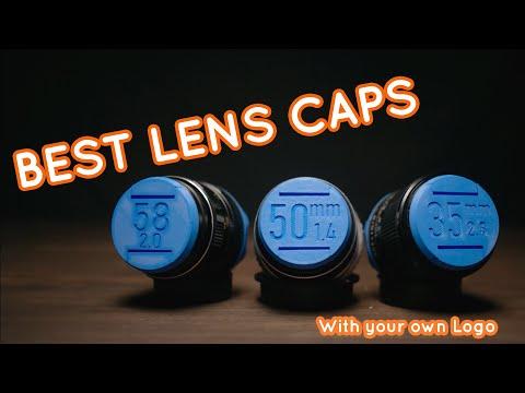 THE BEST CAMERA LENS CAPS you can customize and print