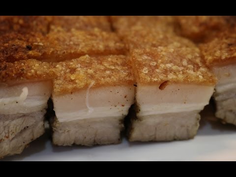 THE SECRET TO CRUNCHY CRISPY PORK BELLY REVEALED! (CHINESE STYLE RECIPE)