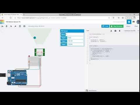 TR Microcontroller Automatic Lighting with PIR Sensor