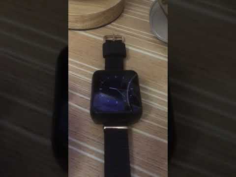 TTGO T-Watch simple watch sample